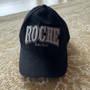 NWOT Black Roche Harbor Baseball Cap